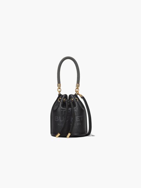 THE LEATHER MICRO BUCKET BAG