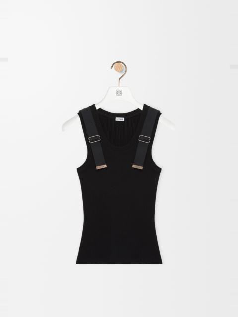 Loewe Tank top in stretch cotton