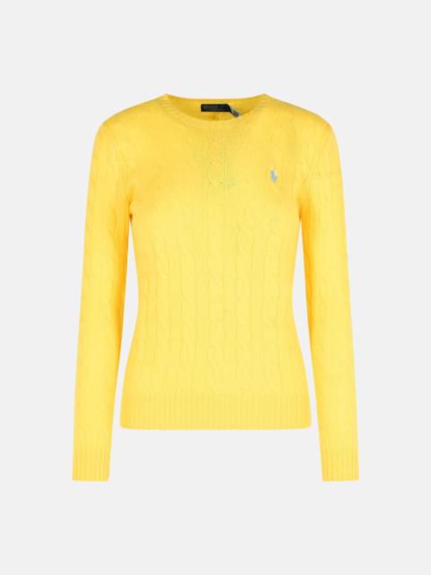 Polo Ralph Lauren YELLOW CASHMERE BLEND SWEATER