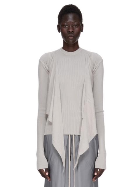 Rick Owens ribbed cardigan