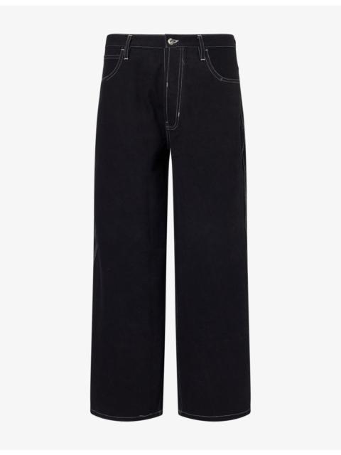 Story mfg. Poetry Straight-Leg Denim Trousers