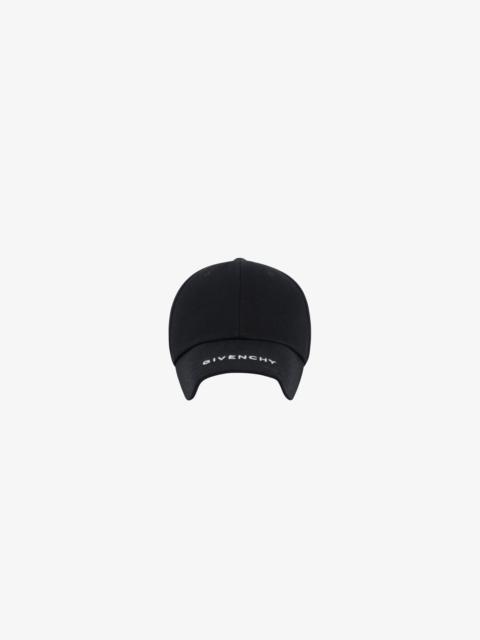 GIVENCHY EMBROIDERED CAP IN TWILL