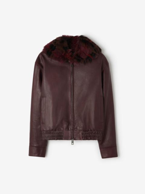 Burberry Leather Latchford Jacket