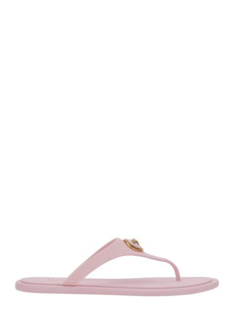 VERSACE Versace Slide Sandal — Pink