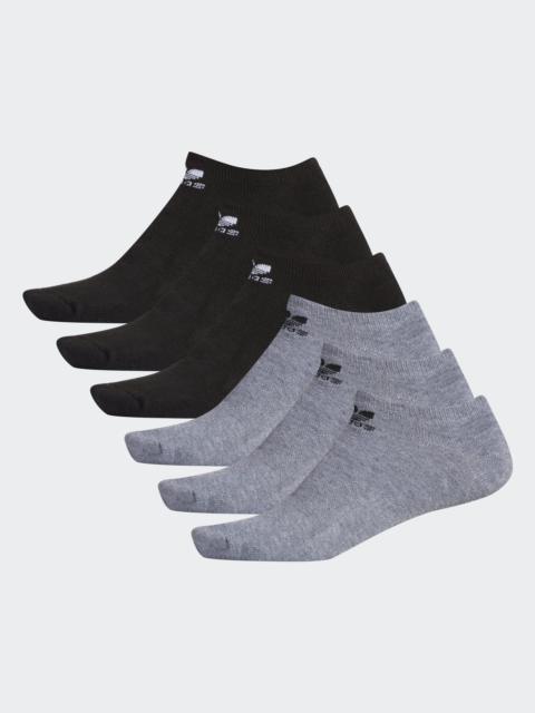 adidas Trefoil No-Show Socks 6 Pairs