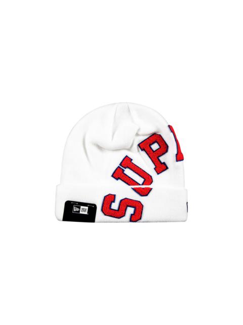 Supreme x New Era Big Arc Beanie 'White'