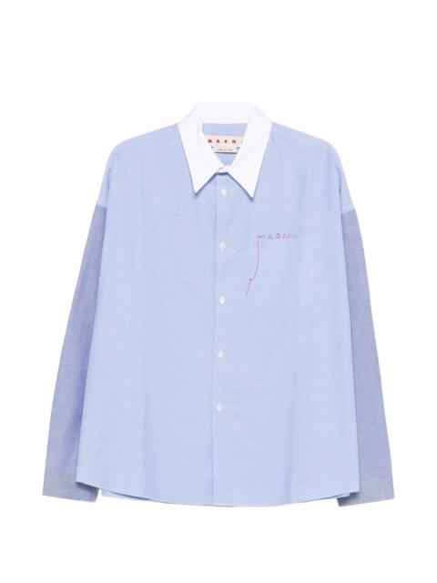 Marni pocket long-sleeve shirt