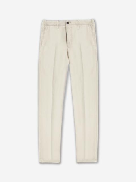 SLOWEAR Slim fit cotton trousers