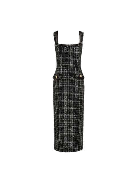 REBECCA VALLANCE Meringue Midi Dress