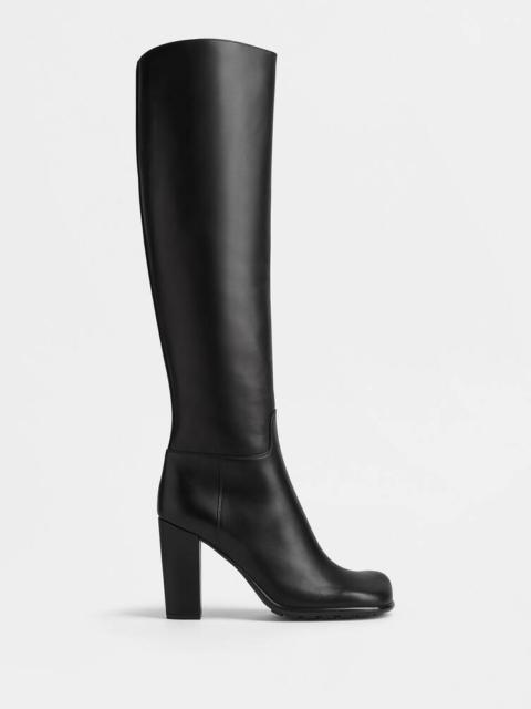 BOTTEGA VENETA CAVALLO ロングブーツ ブラック Bottega Veneta cavallo boot | REVERSIBLE