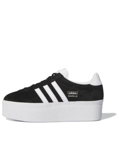 (WMNS) adidas Originals Gazelle Up 'Black White' IH1290