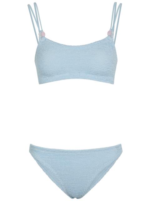 Hunza G Hunza G Cassie Beaded Crinkle Bikini