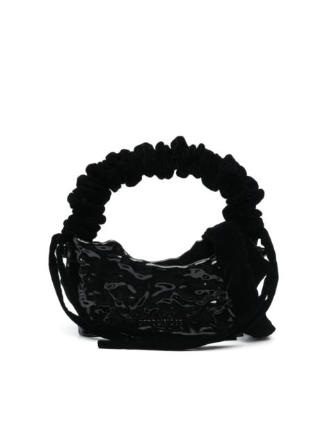 ceramic-effect shoulder bag