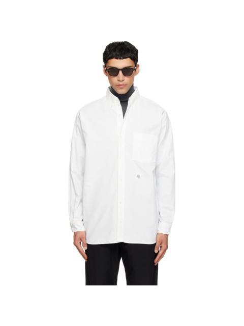 Nanamica Off-White Button Down Wind Shirt