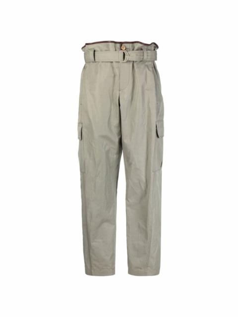 paperbag-waist trousers