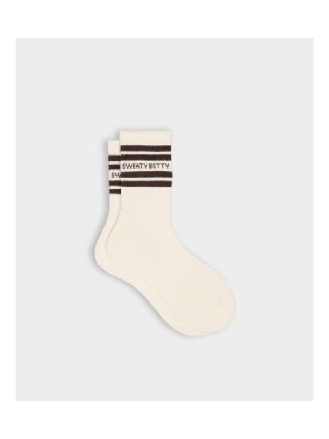 Sweaty Betty Varsity Slogan Socks