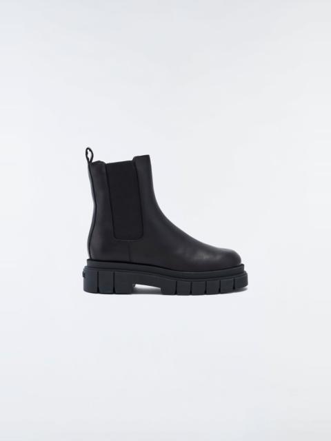 MACKAGE STORM shearling-lined (R) Leather Chelsea boot for women