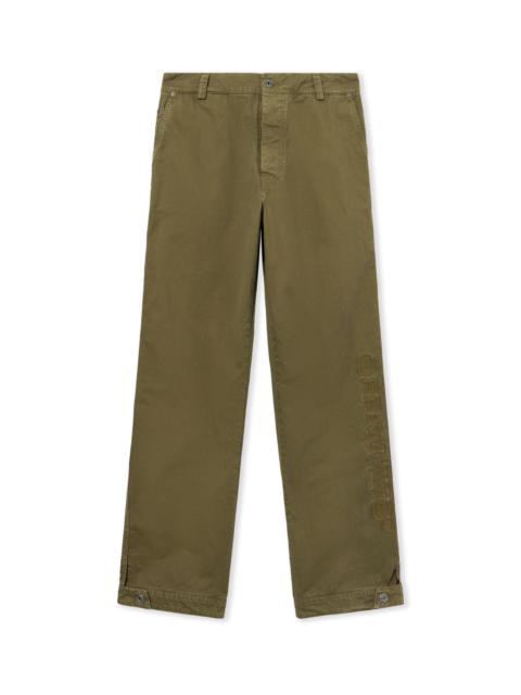 Off-White Swimming Logo Garment-Dyed Carpenter Pants