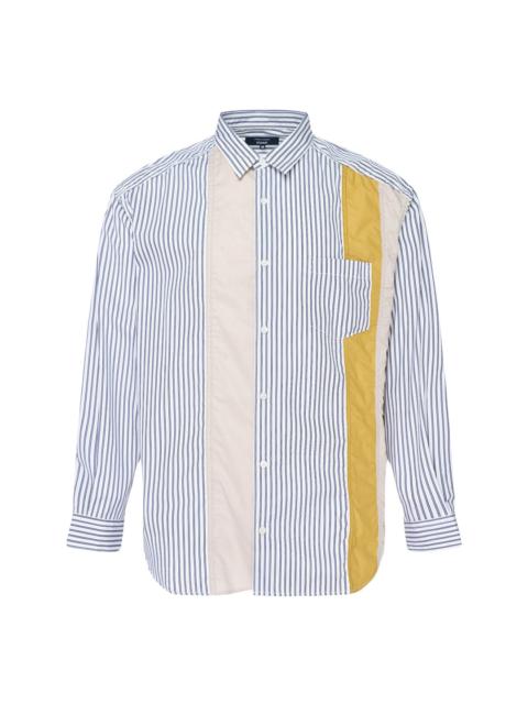 Comme des Garçons Homme Cotton Stripe Long Sleeve Shirt