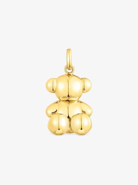 TOUS Large silver vermeil Bold Bear pendant