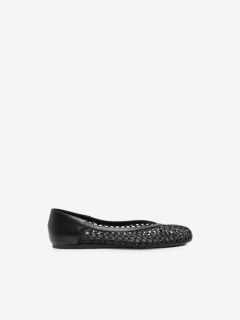 ANCIENT GREEK SANDALS Aeropi woven-design ballet flats