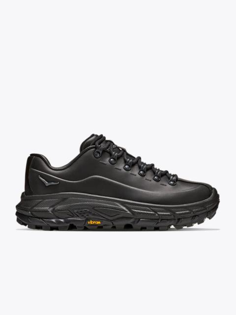 HOKA Elite Terrain System Tor Summit LTR Shoes in Black/Black