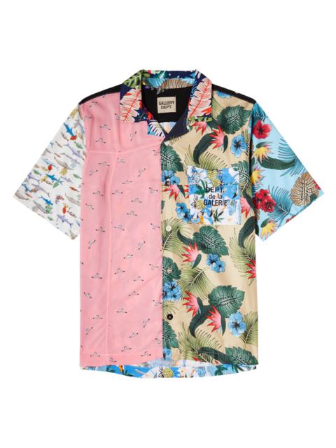 GALLERY DEPT. Parker patchwork printed twill shirt