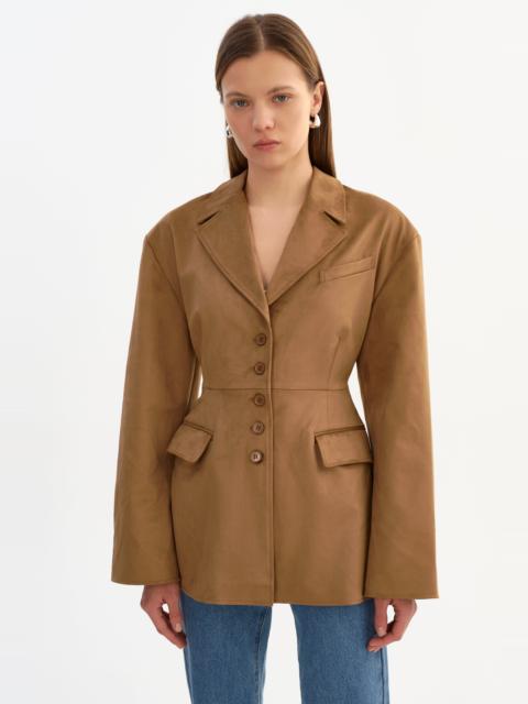 LAMARQUE MOLLY | Faux Suede Blazer