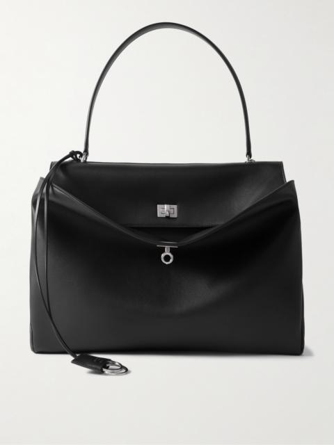 BALENCIAGA Rodeo Large Leather Tote Bag