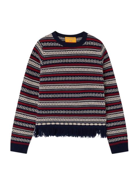 GUEST IN RESIDENCE Western Stripe Crew