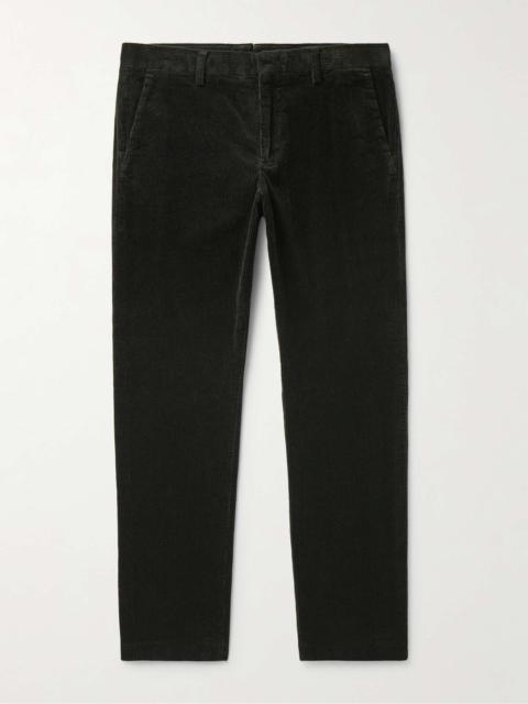 Theo 1322 Straight-Leg Organic Cotton-Blend Corduroy Trousers