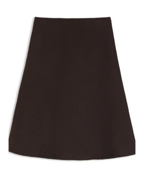 BOSS A-LINE SKIRT IN A WOOL BLEND