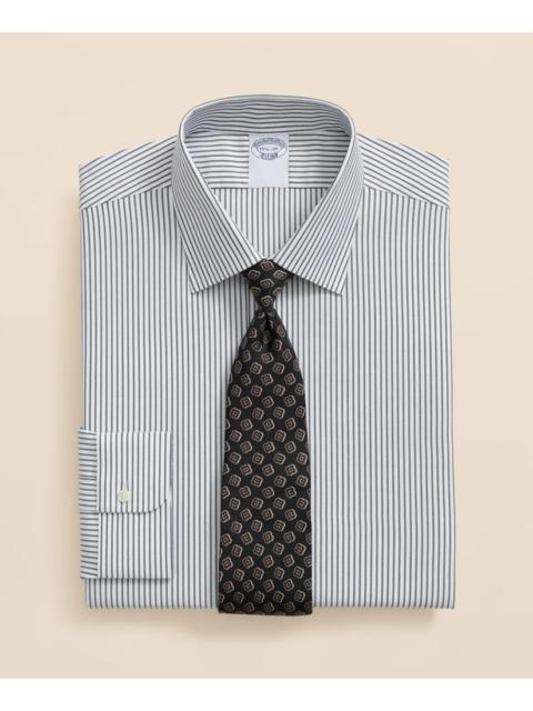 Brooks Brothers Brooks Brothers Explorer Collection Non-Iron Twill Ainsley Collar Striped, Dress Shirt
