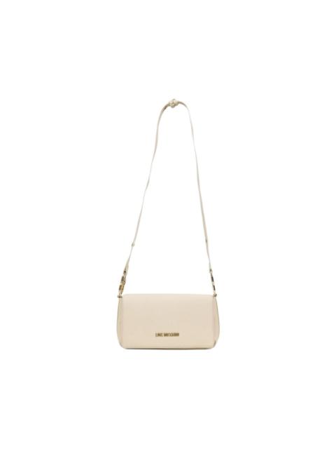 Moschino logo-plaque crossbody bag