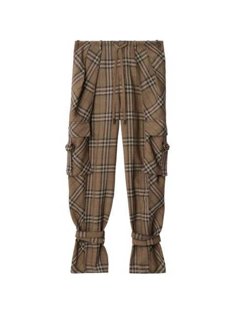 Burberry silk-blend trousers