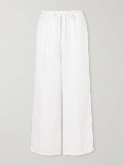 JAMES PERSE Linen Straight-leg Pants