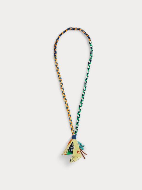 Polo Ralph Lauren Hand-Braided Scarf Necklace