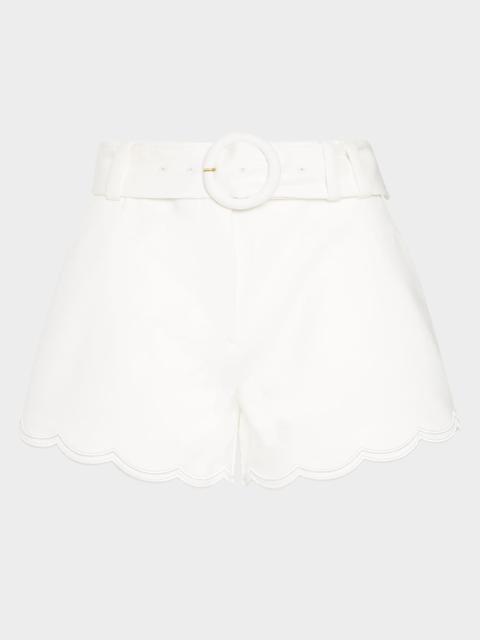 RAMY BROOK Violeta Belted Shorts