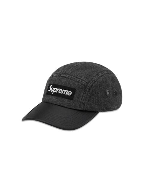 Supreme Supreme 2-Tone Denim Camp Cap 'Black'