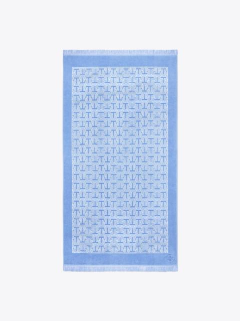 TORY BURCH T-Tile Beach Towel