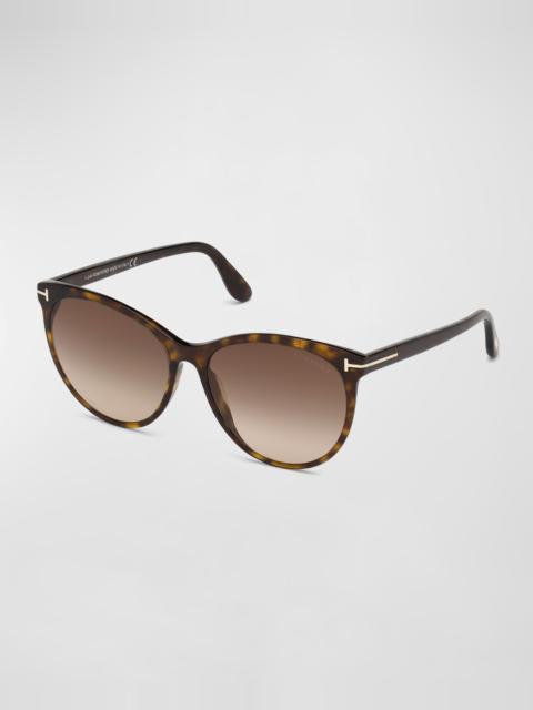 TOM FORD Maxim Cat-Eye Acetate Sunglasses