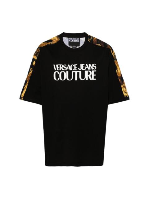 VERSACE JEANS COUTURE Watercolour Couture-print cotton T-shirt