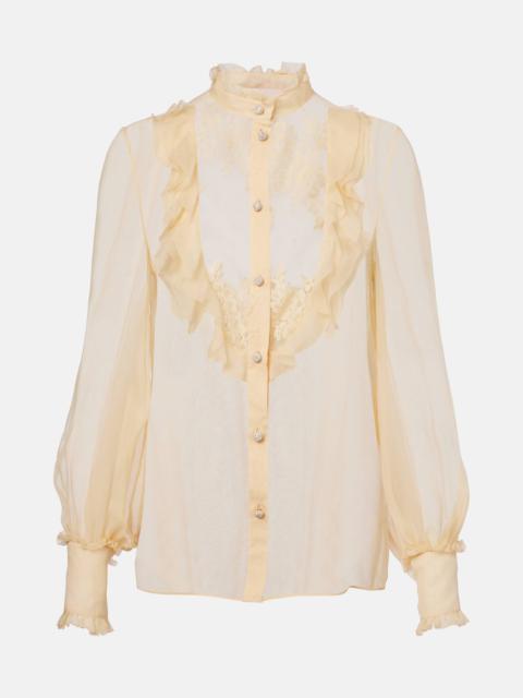 Valentino Silk chiffon blouse