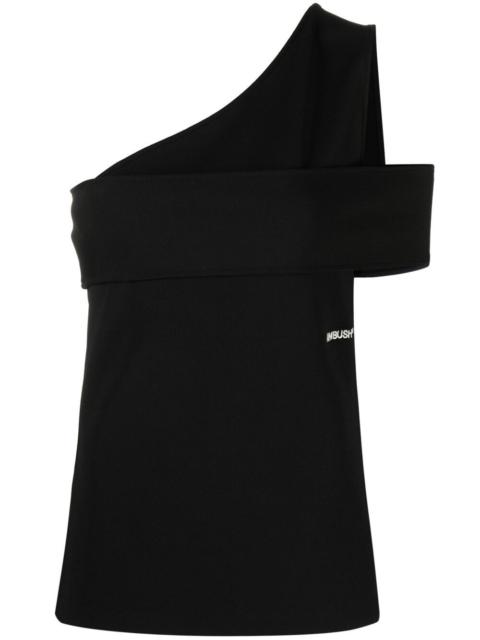 Ambush one-shoulder asymmetric top