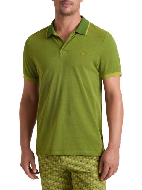 Vilebrequin Men's Cotton Polo Shirt - Jungle Green