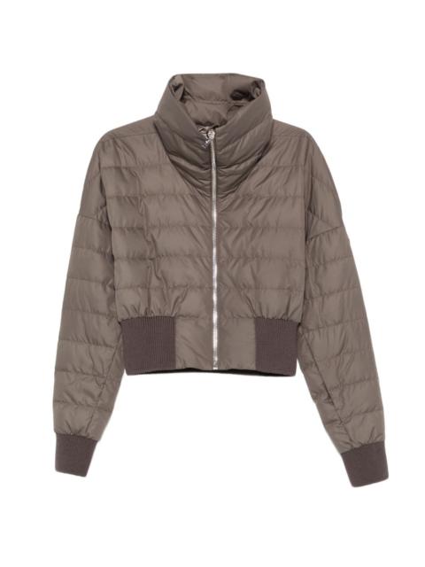 Moncler cropped funnel jacket
