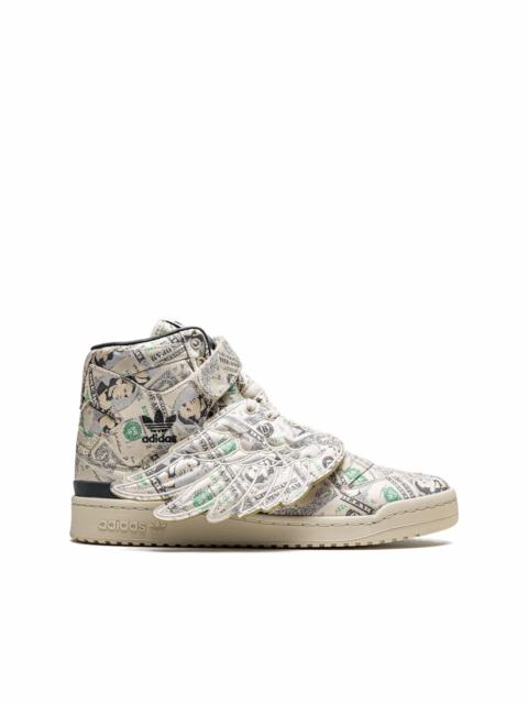 x Jeremy Scott Forum Wings 1.0 "Money" sneakers