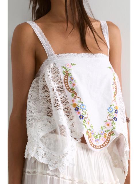 FREE PEOPLE Chloe Embroidered Tank