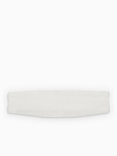 GIORGIO ARMANI Silk-satin tuxedo cummerbund