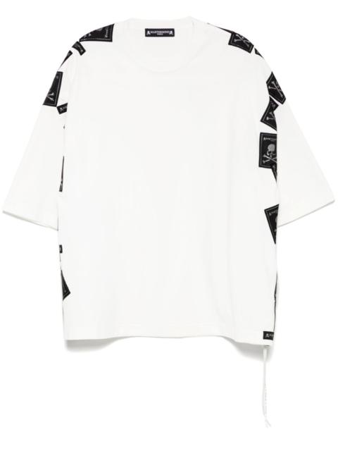 MASTERMIND WORLD logo-patch T-shirt